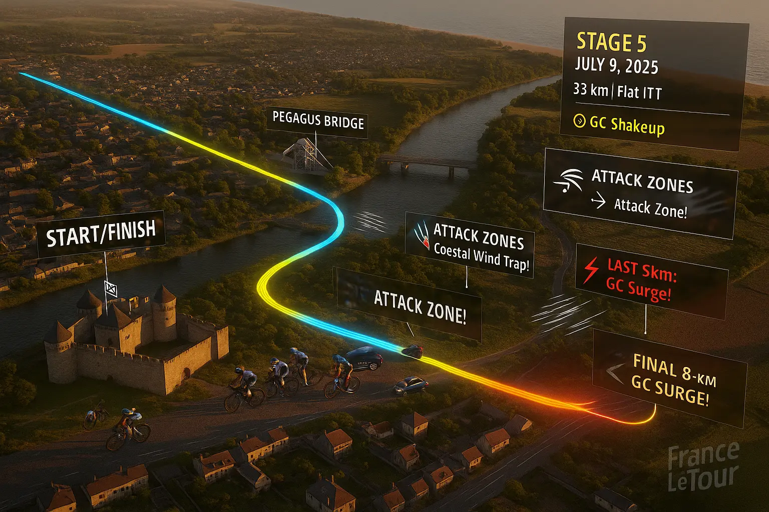 Team Tactics & Predictions for Tour de France 2025 Stage 5 1 TDF 2025 Stage 5 Strategies and Prediction