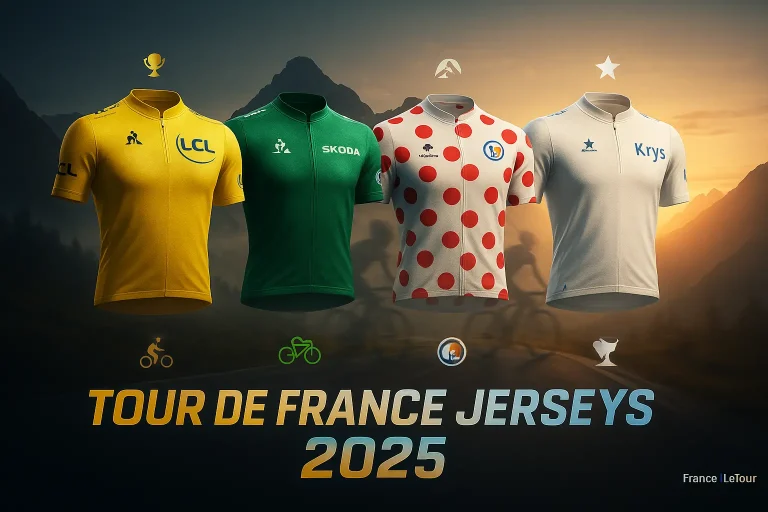 Tour de France Jerseys 2025