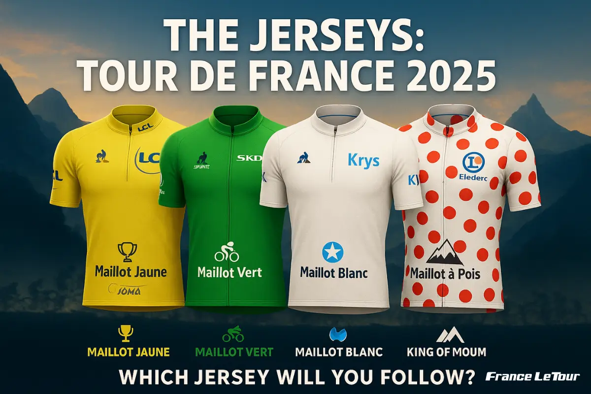 Tour De France Jerseys 2025 Explained Tour De France Jerseys 2025 Explained