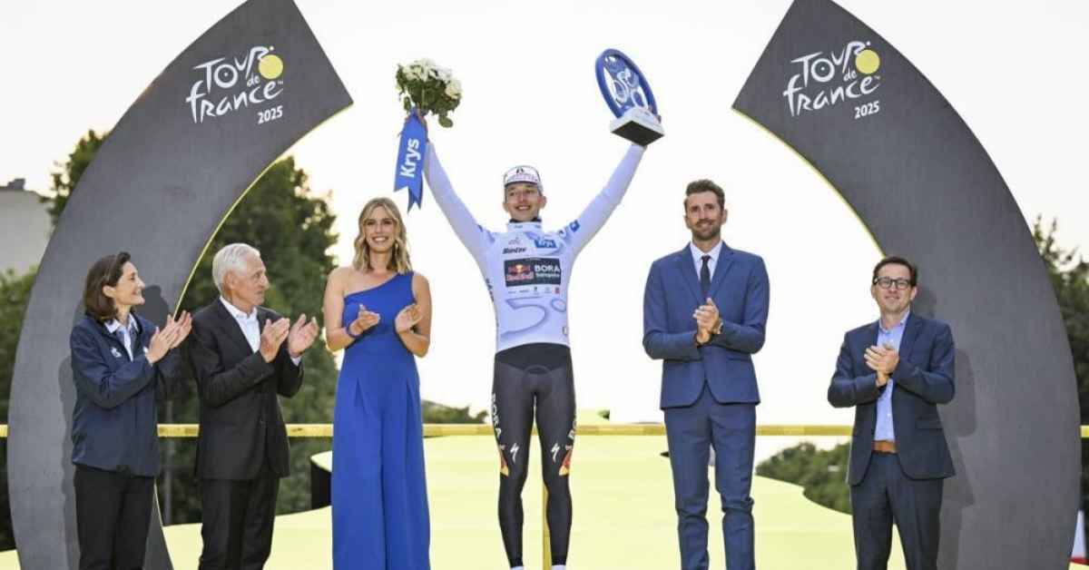 Florian Lipowitz: The Breakout Star Who Crashed the Podium at the Tour de France 2025 1 Florian Lipowitz Claims Historic Podium and White Jersey at Tour de France 2025