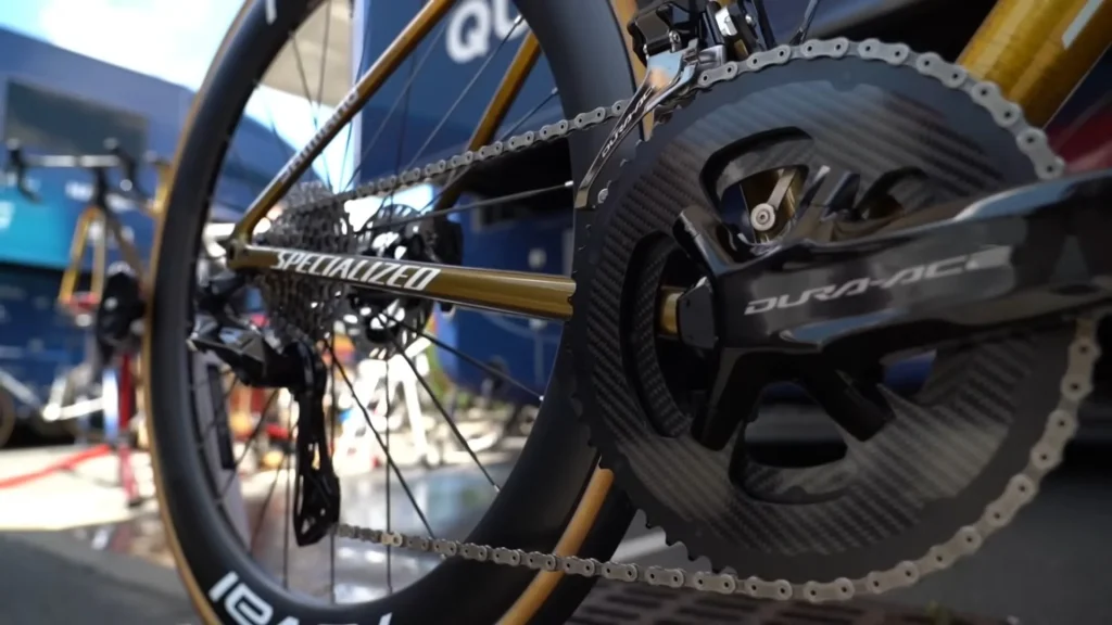 Evenepoel’s 64x11 Setup & 53 km/h+ Speed — Is the TT Game Changing? 6 Remco Evenepoels Custom Tour de France TT Bike 9