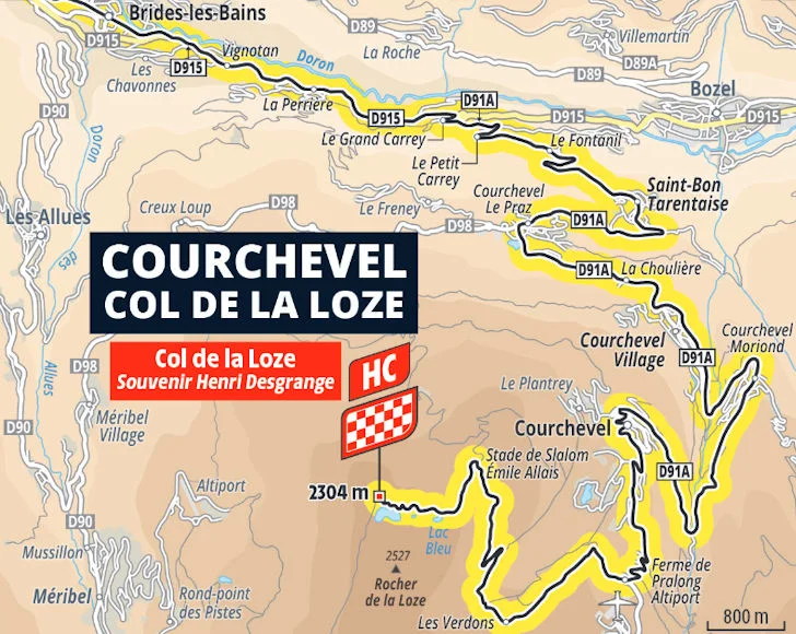 Tour de France 2025 Stage 18 Route & Courchevel Col de la Loze Battle 4 tdf-2025-stage-18-route-finishclimb