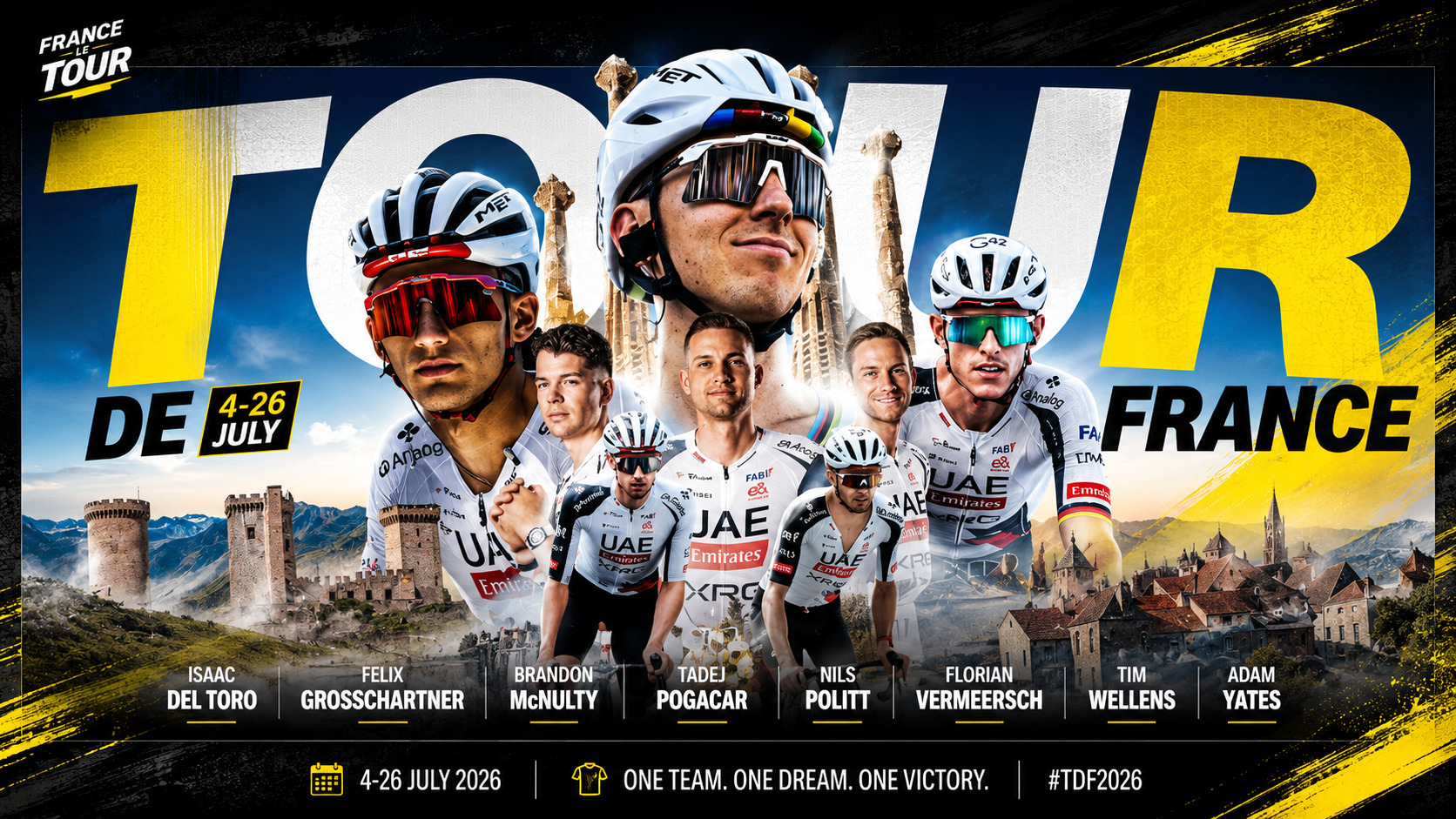tdf 2026 uae team emirates