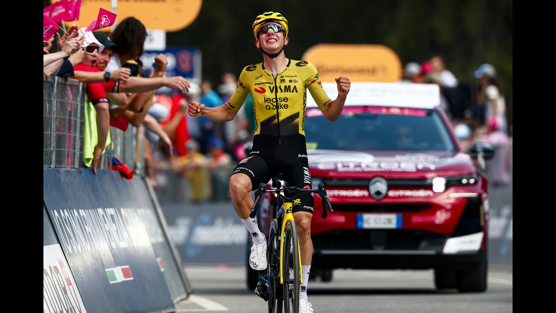 Visma Reveals Tour de France 2026 Squad — Piganzoli Named as Van Aert's Replacement 1 Visma Lease a Bike Tour de France 2026 Davide Piganzoli replaces Van Aert