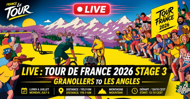 Watch Tour de France 2026 Stage 3 Live