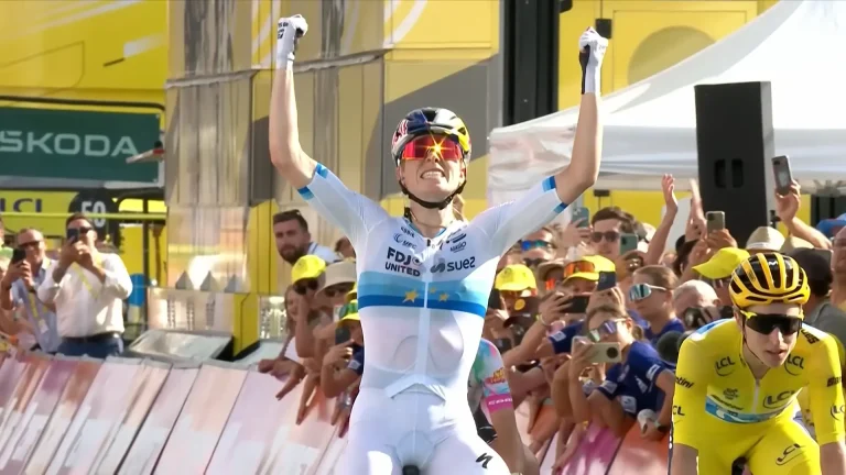 Tour de France Femmes AVEC ZWIFT 2026 Stage 5 Complete Results